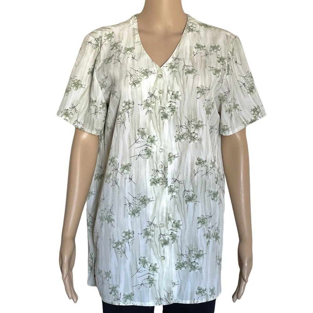 Bentley  blouse short sleeve size M